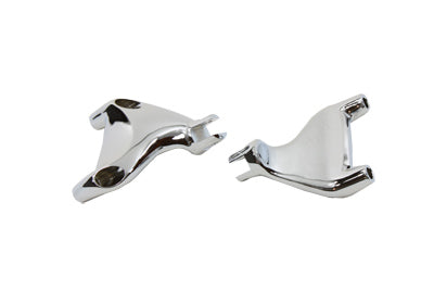 V-Twin Footpeg Bracket Set Passenger Chrome - 27-1564