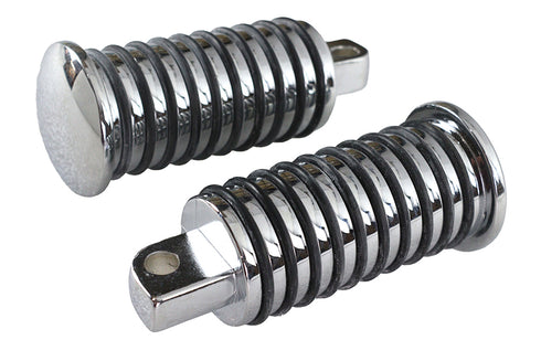 Wyatt Gatling O-Ring Style Footpeg Set Chrome - 27-1585