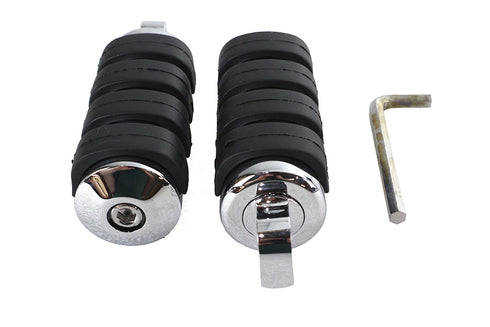 Wyatt Gatling Large Cats Paw Driver Footpeg Set - 27-1586