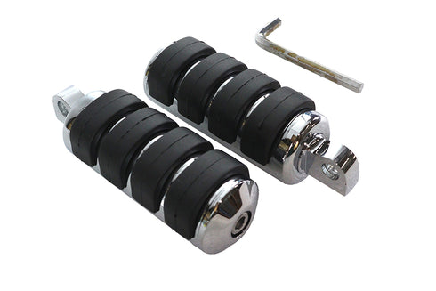 Wyatt Gatling Large Cats Paw Driver Footpeg Set - 27-1586