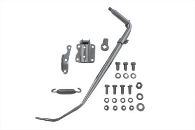 V-Twin Jiffy Kickstand Assembly Chrome - 27-1617