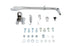 V-Twin Jiffy Kickstand Assembly Chrome - 27-1620