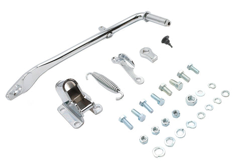 V-Twin Jiffy Kickstand Assembly Chrome - 27-1620