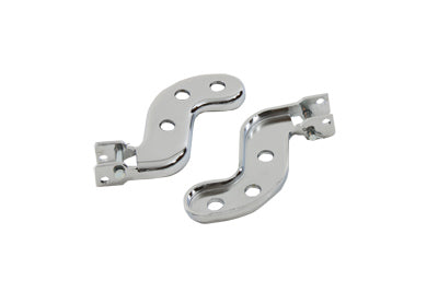Wyatt Gatling Chrome Buddy Seat Footpeg Bracket Set - 27-1628