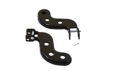 Wyatt Gatling Black Buddy Seat Footpeg Bracket Set - 27-1629