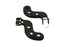 Wyatt Gatling Black Buddy Seat Footpeg Bracket Set - 27-1629