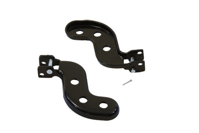 Wyatt Gatling Black Buddy Seat Footpeg Bracket Set - 27-1629
