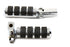 V-Twin Passenger Footpeg Set Soft Paw Chrome - 27-1687