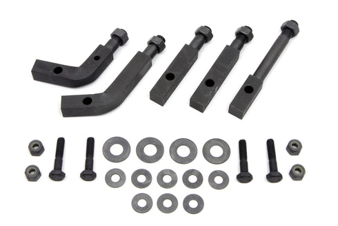 Wyatt Gatling Footboard Mount Bracket Kit Parkerized - 27-1702