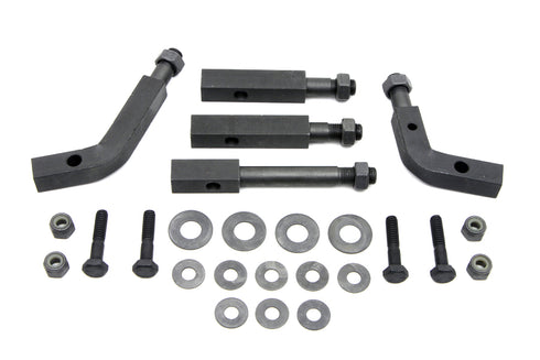 Wyatt Gatling Footboard Mount Bracket Kit Parkerized - 27-1702