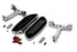 V-Twin Wyatt Gatling Chrome Passenger Footboard Kit - 27-1739