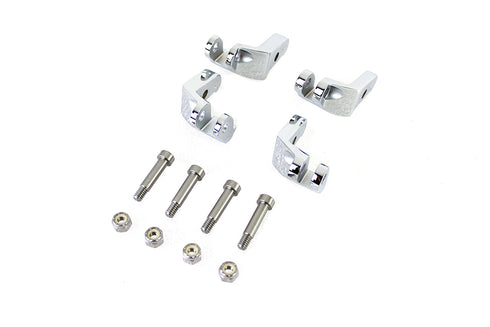 V-Twin Driver Footboard Relocator Kit Chrome - 27-1772