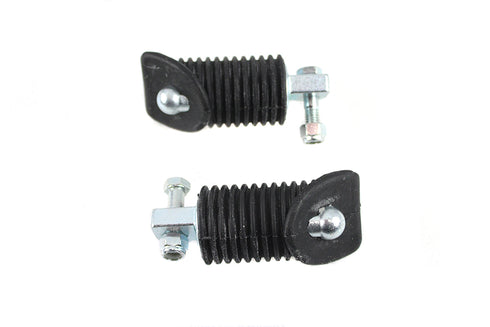 V-Twin FXR Driver Footpeg Set Zinc Plated - 27-1821