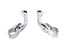 V-Twin Adjustable Long Footpeg Mount Kit Chrome - 27-1859