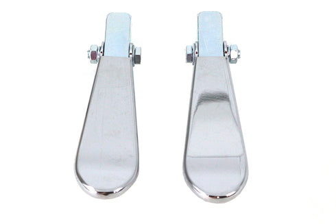 V-Twin Chrome Spoon Footpeg Set - 27-1863