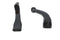 V-Twin Driver Footpeg Mount Set Black - 27-1869