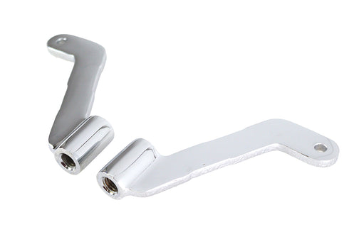 V-Twin Footboard Mount Bracket Set Chrome - 27-1978