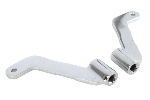 V-Twin Footboard Mount Bracket Set Chrome - 27-1978