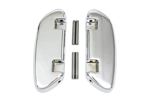 Wyatt Gatling Passenger Footboard Set Chrome - 27-1984