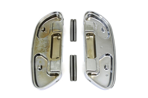 Wyatt Gatling Passenger Footboard Set Chrome - 27-1984