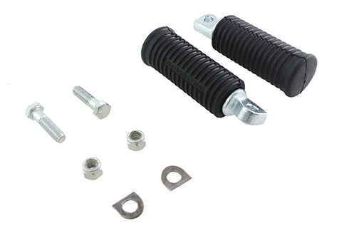 V-Twin Replica Large Rubber Footpeg Set - 27-2145