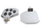 V-Twin Factory Sample Chrome Mini Footboard Set with Diamond Design - 27-2411