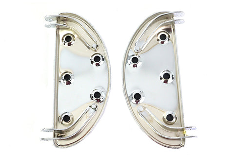 V-Twin Driver 'D' Shape Footboard Set - 27-2909