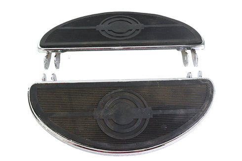 V-Twin Driver 'D' Shape Footboard Set - 27-2909