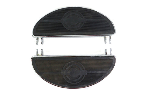 V-Twin Driver 'D' Shape Footboard Set - 27-2909