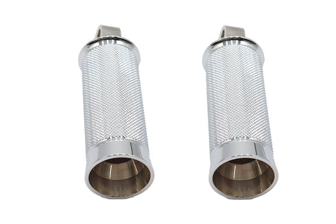 V-Twin Speedster Hollow Point Male Footpeg Set Chrome - 27-2915