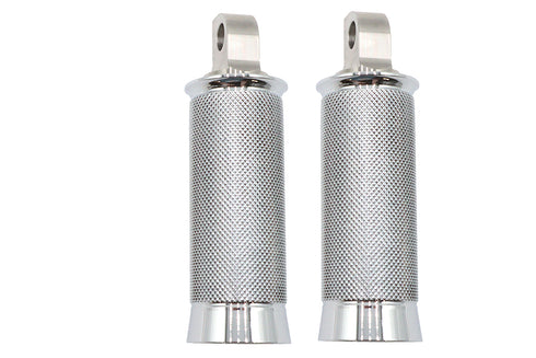V-Twin Speedster Hollow Point Male Footpeg Set Chrome - 27-2915