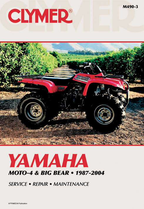 CLYMER Manual - Yamaha - YFM350 Moto-4 / Big Bear CM4903