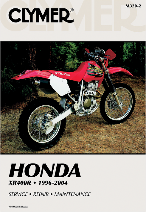 CLYMER Manual - Honda - XR400 CM3202