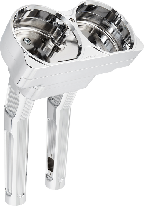 ARLEN NESS Method Kickback Handlebar Riser - 10" - Chrome 520-033