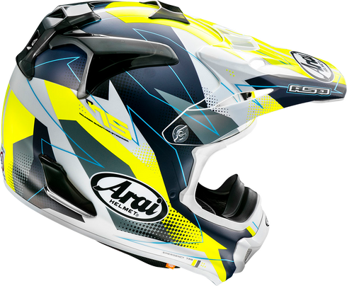 ARAI HELMETS VX-Pro4 Helmet - Resolute - Yellow - XS 0110-8482