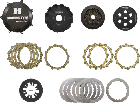 HINSON RACING Complete Billetproof Conventional Clutch Kit - Kawasaki HC663-2101