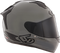 6D HELMETS ATS-1R Motorcycle Full Face Helmet - Gloss Gray - Large 30-0977