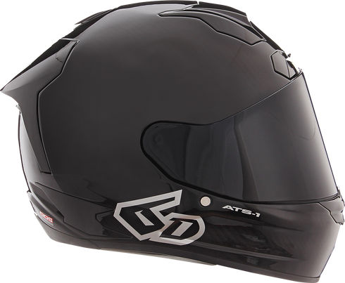 6D HELMETS ATS-1R Motorcycle Full Face Helmet - Gloss Black - Large 30-0907