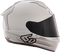 6D HELMETS ATS-1R Motorcycle Full Face Helmet - Gloss Silver - Small 30-0995