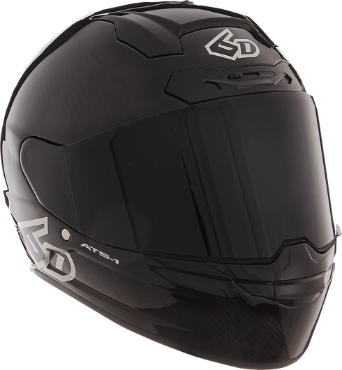 6D HELMETS ATS-1R Motorcycle Full Face Helmet - Gloss Black - Small 30-0905