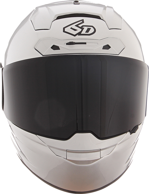 6D HELMETS ATS-1R Motorcycle Full Face Helmet - Gloss Silver - Small 30-0995