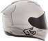 6D HELMETS ATS-1R Motorcycle Full Face Helmet - Gloss Silver - Large 30-0997