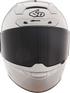 6D HELMETS ATS-1R Motorcycle Full Face Helmet - Gloss Silver - Small 30-0995