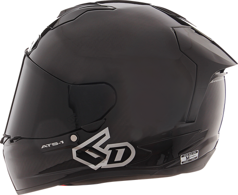 6D HELMETS ATS-1R Motorcycle Full Face Helmet - Gloss Black - Small 30-0905