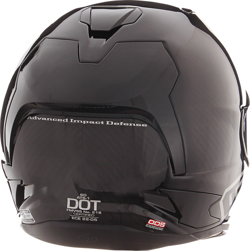 6D HELMETS ATS-1R Motorcycle Full Face Helmet - Gloss Black - Small 30-0905