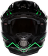 6D HELMETS ATR-2 Offroad Helmet - Phase - Black/Green - XS 12-2844
