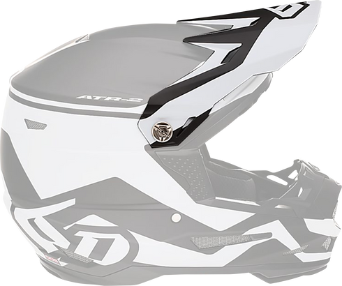 6D HELMETS ATR-2 Visor - Drive - White 72-6095