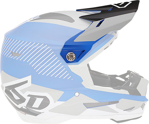 6D HELMETS ATR-2 Visor - Drive - Cyan 72-6096