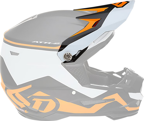 6D HELMETS ATR-2 Visor - Drive - Neon Orange 72-6098