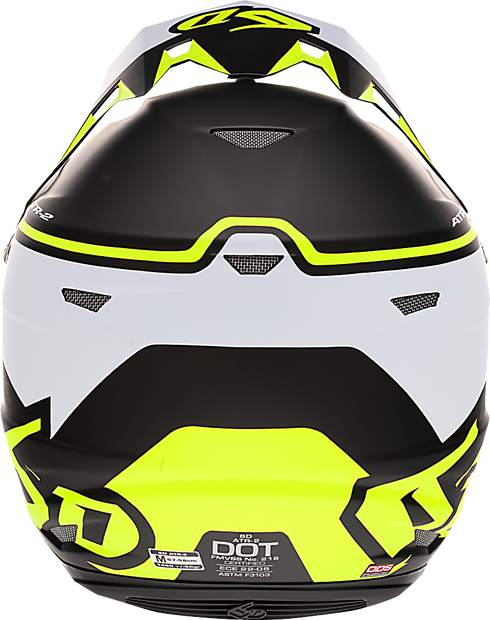 6D HELMETS ATR-2 Offroad Helmet - Drive - Neon Yellow - XL 12-2768